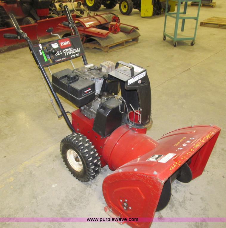 image for item R9151 Toro 824 self-propelled snow blower