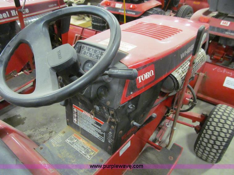image for item R9164 Toro Wheel Horse 520H garden tractor
