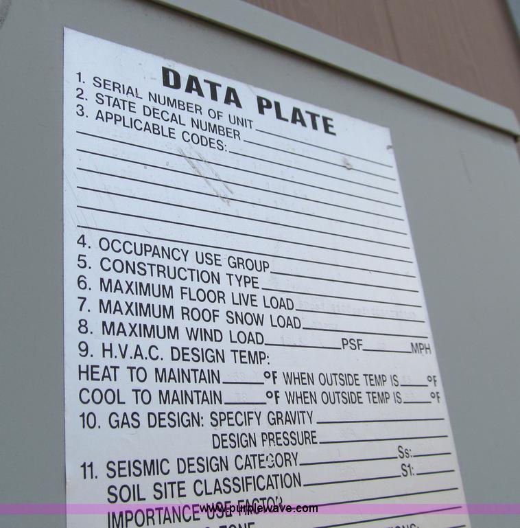 image for item R9210 2003 United Modular 6-plex portable classroom building