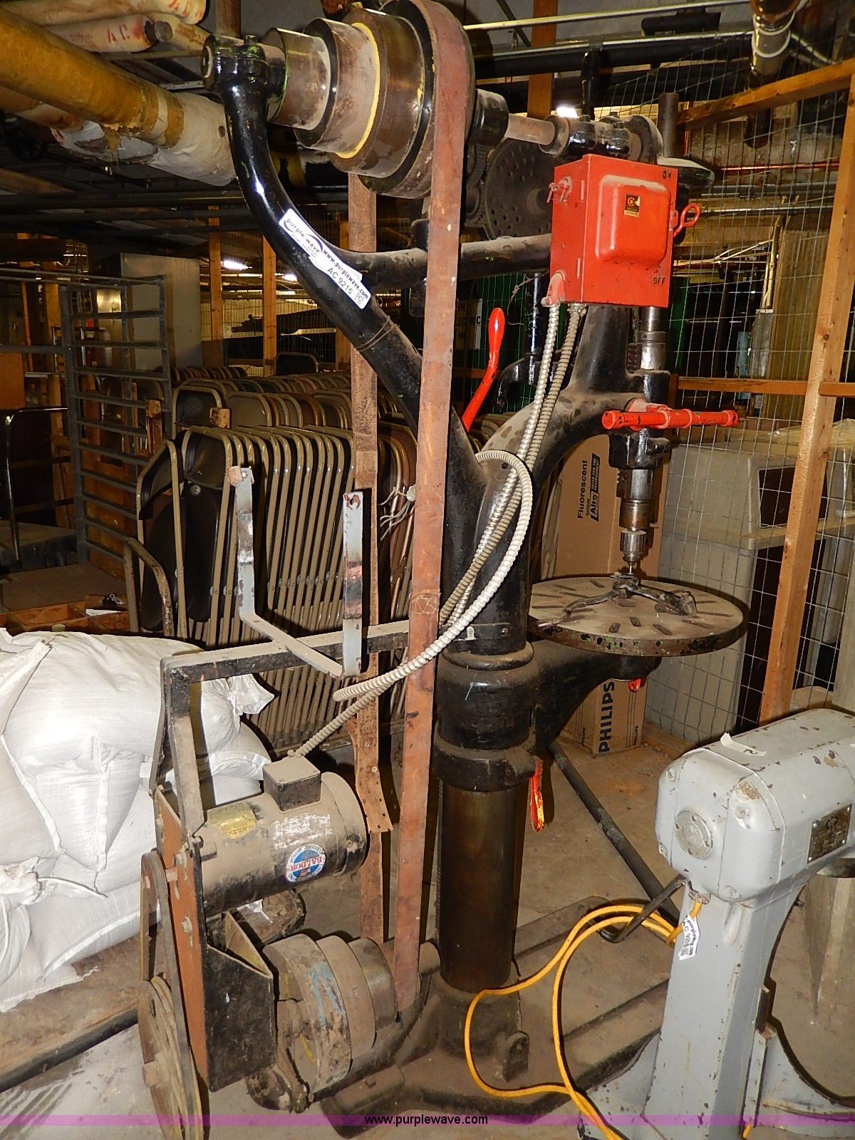 W.F. \u0026 J Barnes drill press in Lawrence 