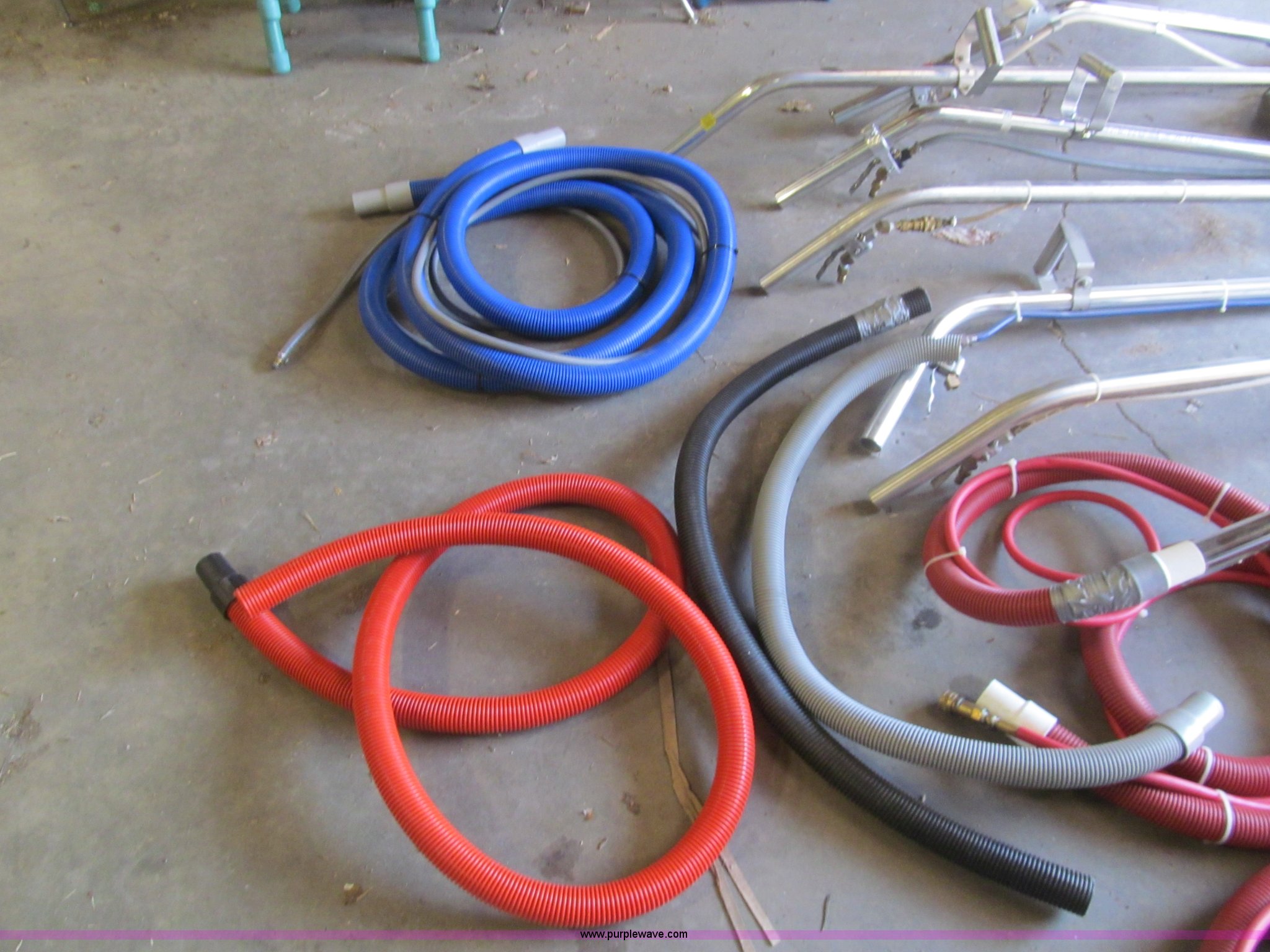 Assorted carpet cleaning equipment in Hutchinson, KS Item AQ9876 sold