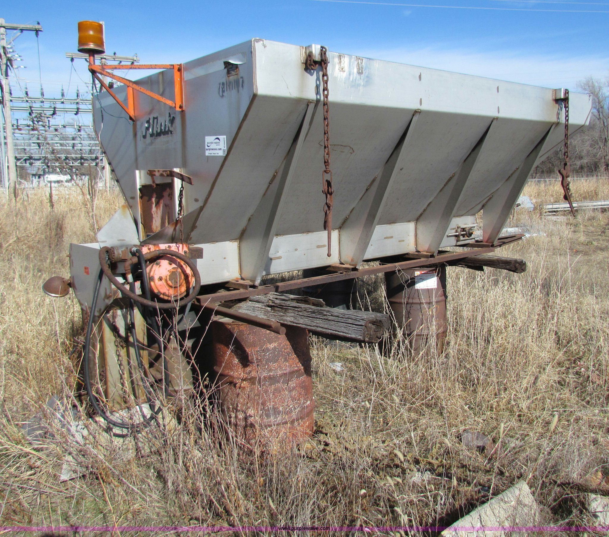 Flink LMC6HKS12 stainless steel sand/salt spreader in Council Grove, KS