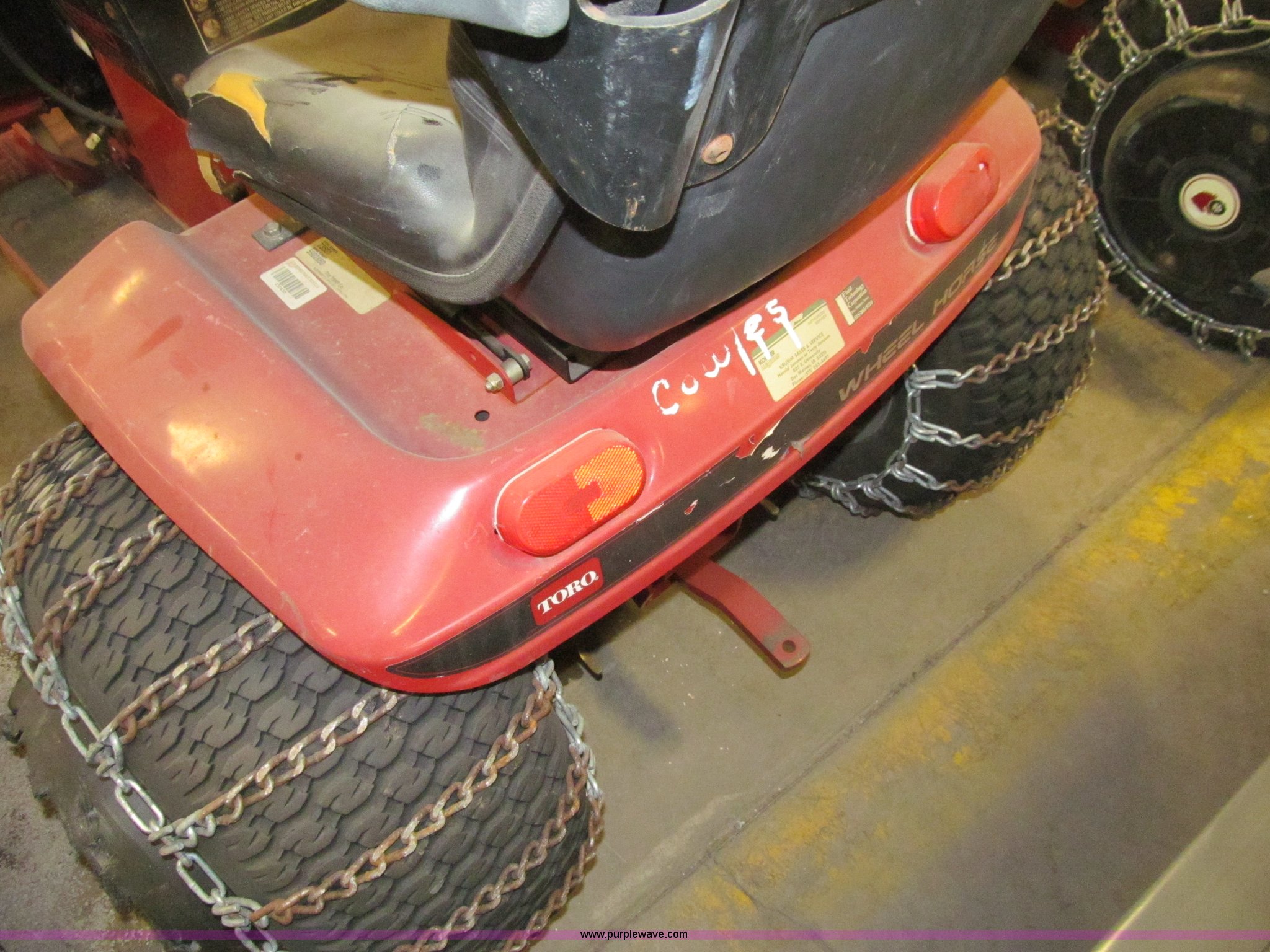 Toro Wheel Horse 520H garden tractor in Des Moines, IA Item R9164