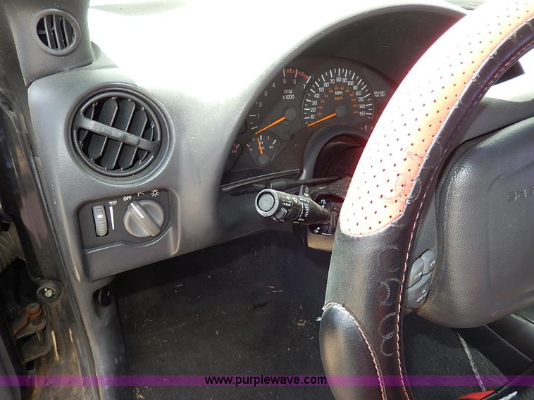 image for item H2608 1997 Pontiac Firebird Formula coupe