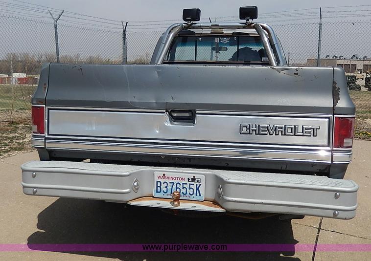 image for item H2616 1986 Chevrolet Silverado