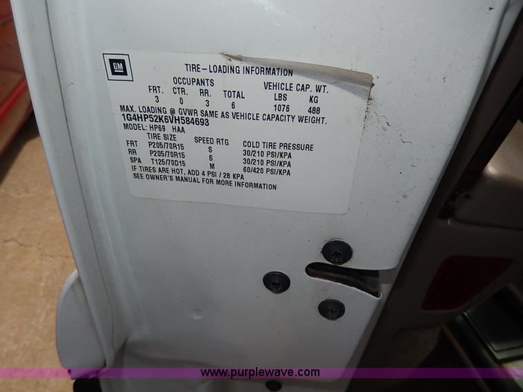 image for item H6009 1997 Buick LeSabre Custom