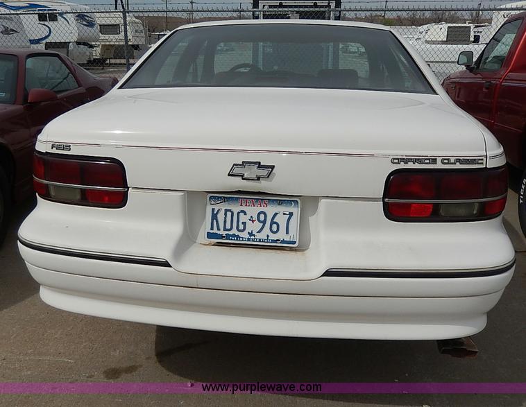 image for item H6045 1991 Chevrolet Caprice Classic
