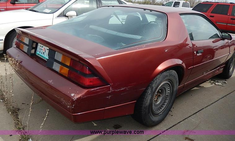 image for item H6046 1989 Chevrolet Camaro Z28