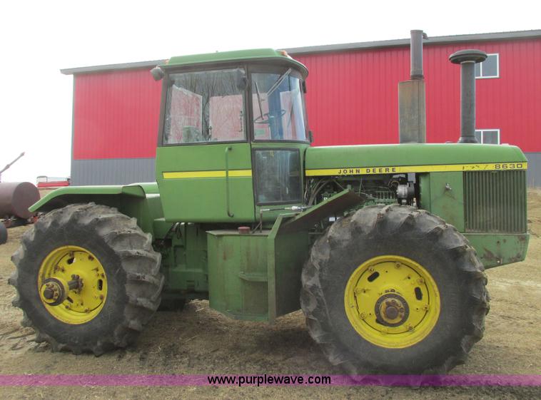 image for item A8663 1982 John Deere 8630 4WD tractor