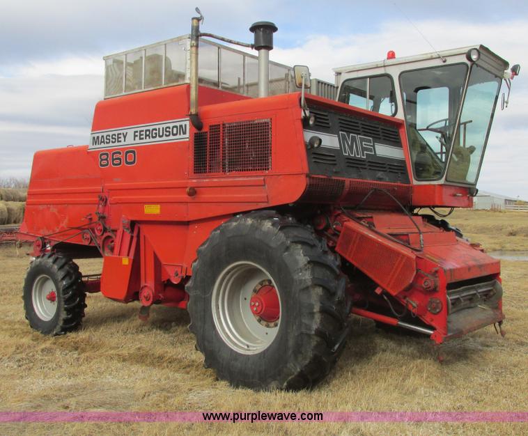 image for item A8664 1983 Massey-Ferguson 860 combine