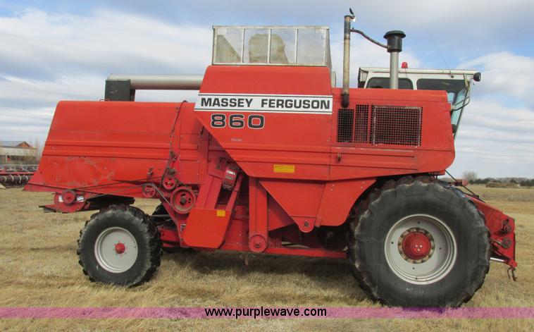 image for item A8664 1983 Massey-Ferguson 860 combine