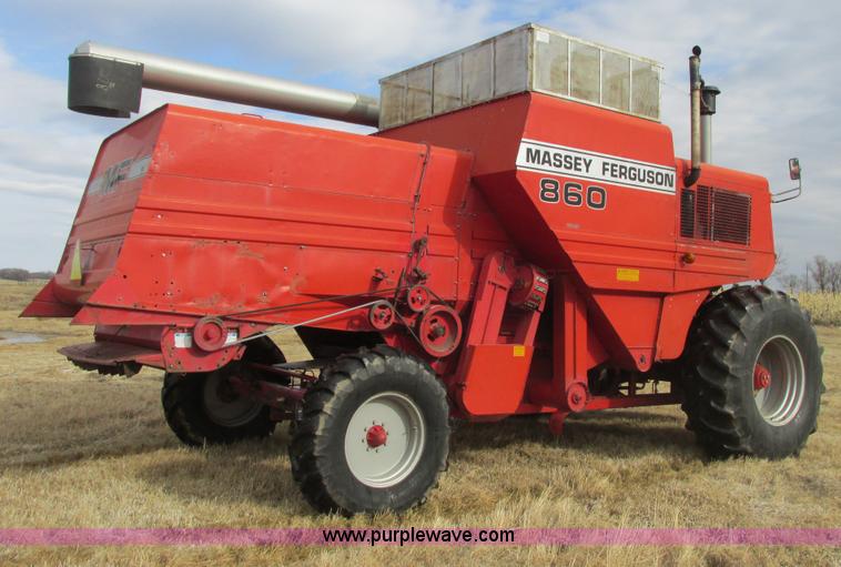 image for item A8664 1983 Massey-Ferguson 860 combine