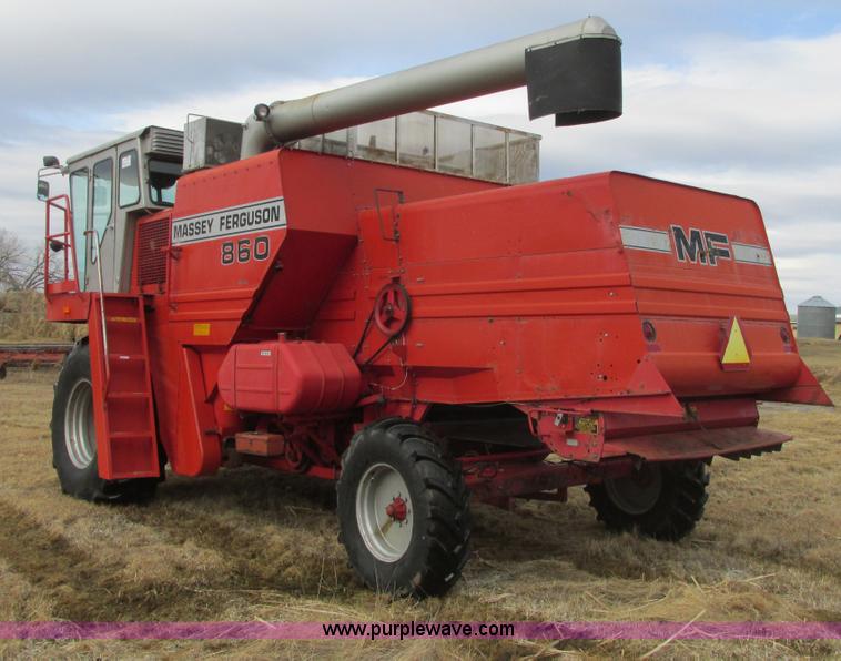 image for item A8664 1983 Massey-Ferguson 860 combine