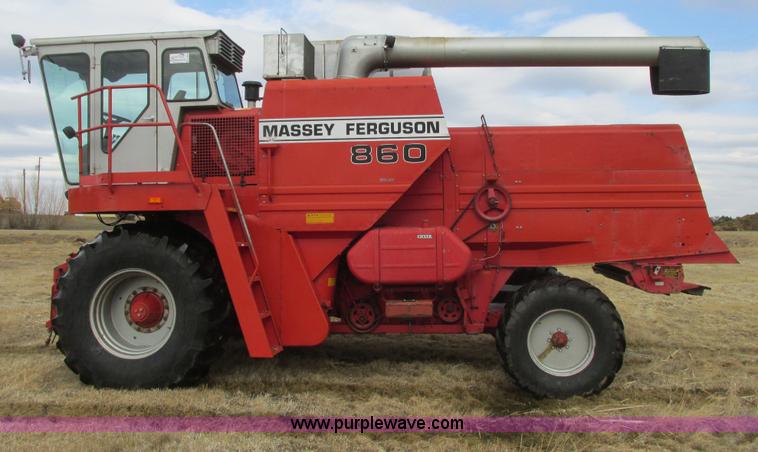 image for item A8664 1983 Massey-Ferguson 860 combine