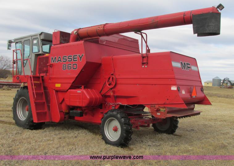 image for item A8665 1987 Massey-Ferguson 860 combine