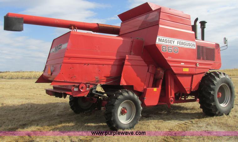 image for item A8666 1985 Massey-Ferguson 860 combine