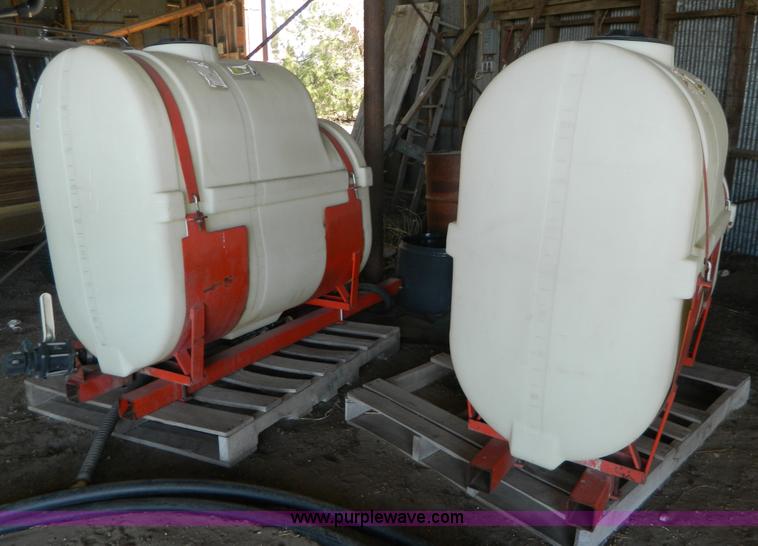 image for item AQ9489 200 gallon saddles tanks