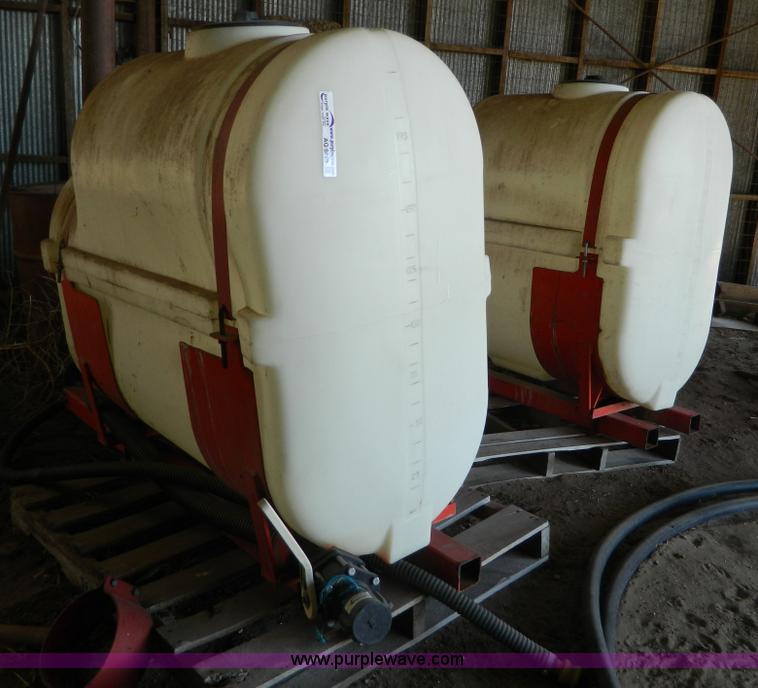 image for item AQ9489 200 gallon saddles tanks