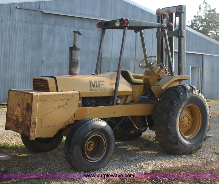 image for item B8409 Massey-Ferguson H50 rough terrain forklift