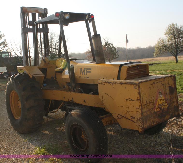 image for item B8409 Massey-Ferguson H50 rough terrain forklift