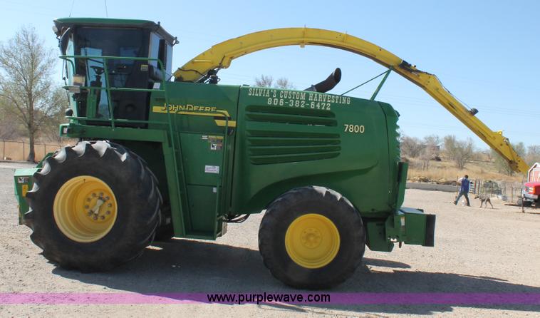 image for item C3816 2007 John Deere 7800 forage harvester
