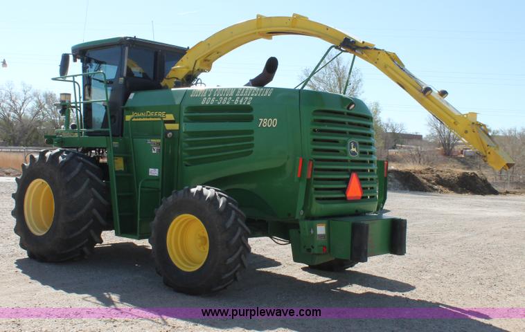 image for item C3816 2007 John Deere 7800 forage harvester