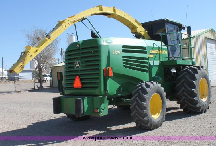 image for item C3816 2007 John Deere 7800 forage harvester