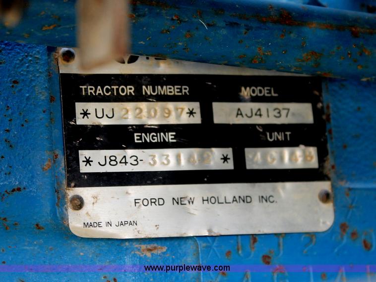 image for item C3827 1994 Ford 1620HST tractor