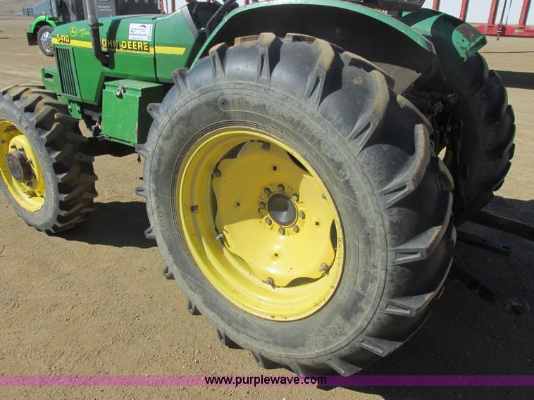 image for item E5444 2001 John Deere 5410 MFWD tractor