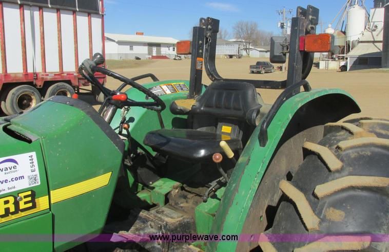 image for item E5444 2001 John Deere 5410 MFWD tractor