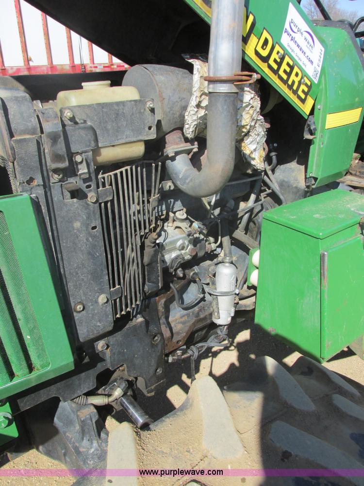 image for item E5444 2001 John Deere 5410 MFWD tractor
