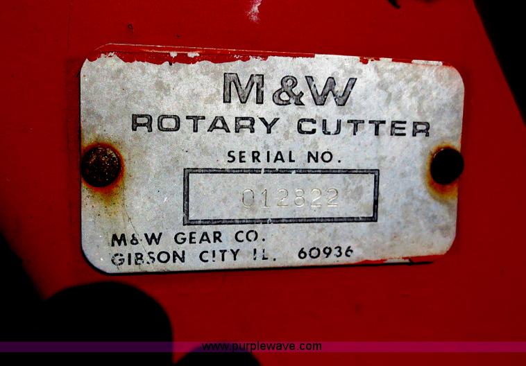 image for item F8249 M&W PC1530 15'W rotary mower