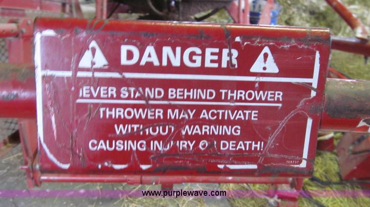 image for item G2355 New Holland 75 hydraulic bale thrower