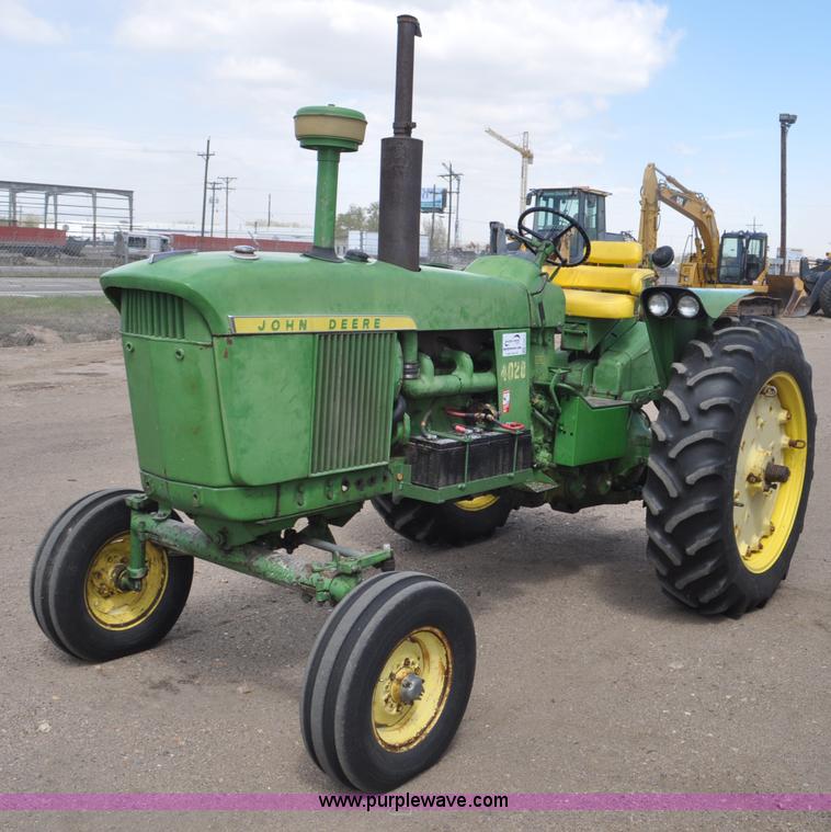 image for item G6471 1965 John Deere 4020 tractor