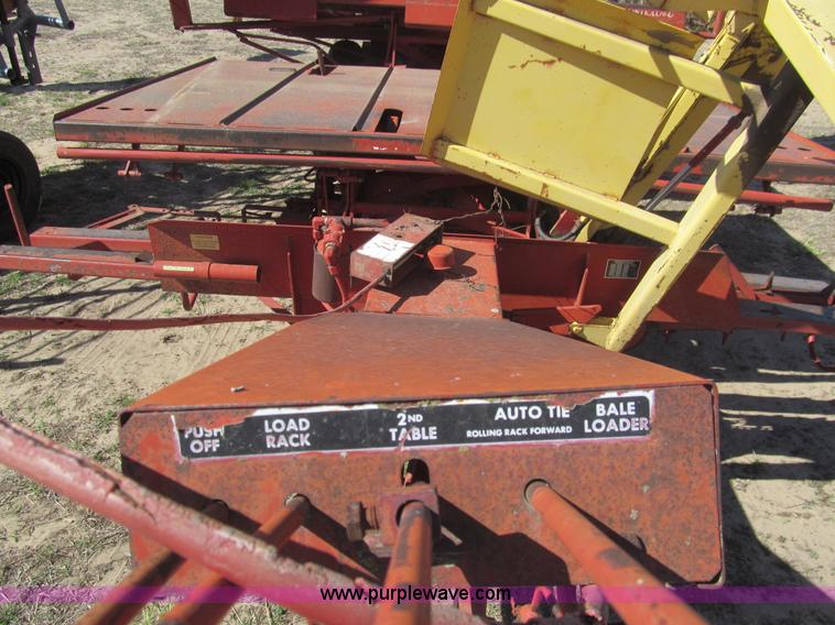 image for item G8420 New Holland Stackliner 1037 bale wagon