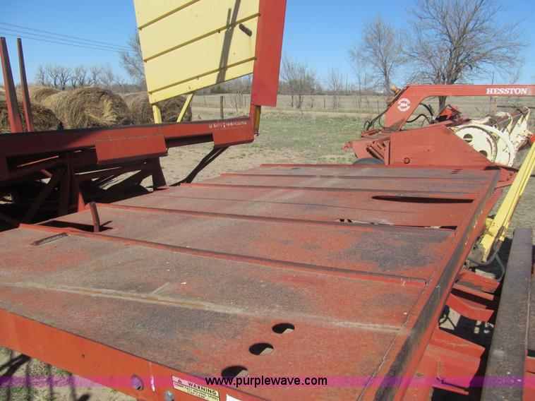 image for item G8420 New Holland Stackliner 1037 bale wagon