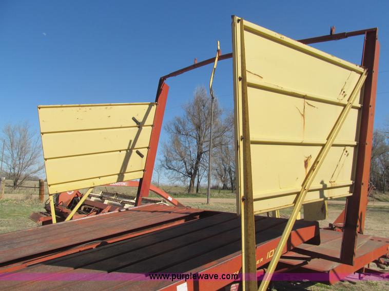 image for item G8420 New Holland Stackliner 1037 bale wagon