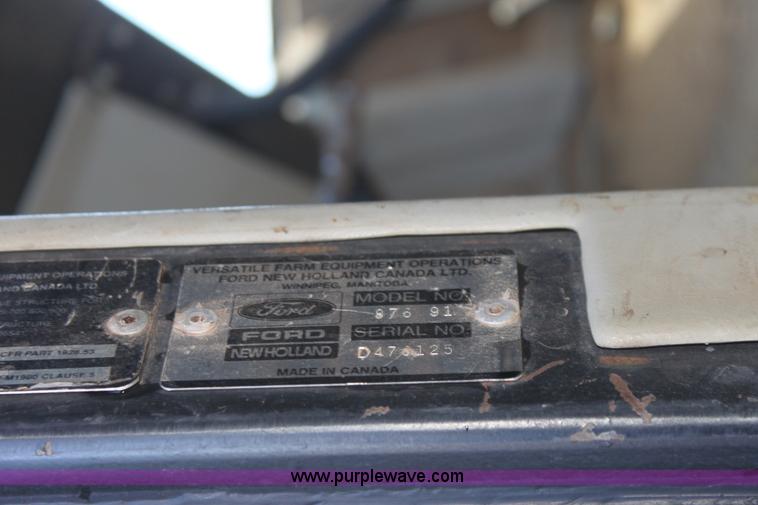 image for item H2146 1991 Ford 876 Versatile 4WD tractor