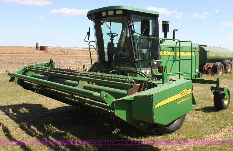 image for item H2147 2004 John Deere 4895 self-propelled swather