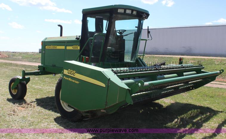 image for item H2147 2004 John Deere 4895 self-propelled swather