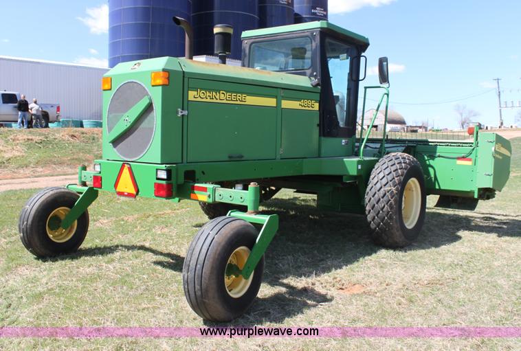 image for item H2147 2004 John Deere 4895 self-propelled swather