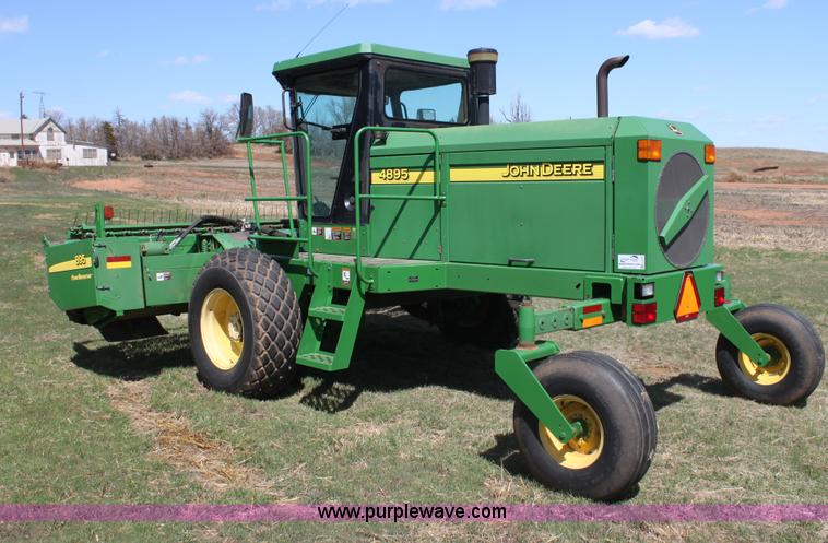 image for item H2147 2004 John Deere 4895 self-propelled swather