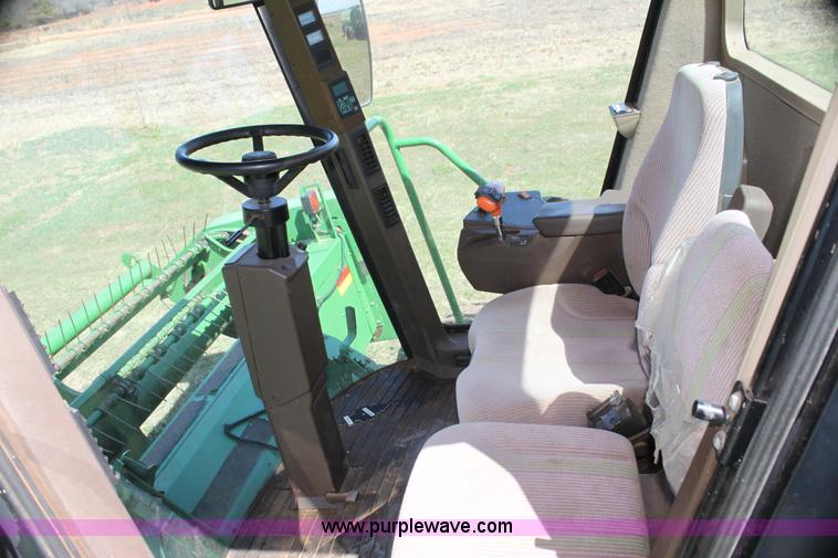 image for item H2147 2004 John Deere 4895 self-propelled swather