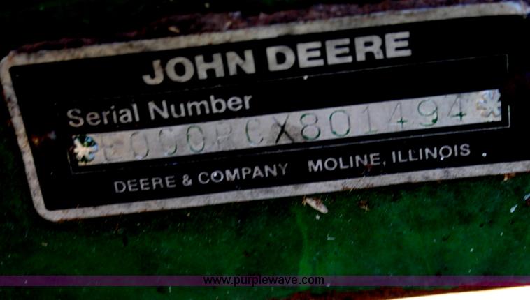 image for item H2160 John Deere 3950 forage harvester