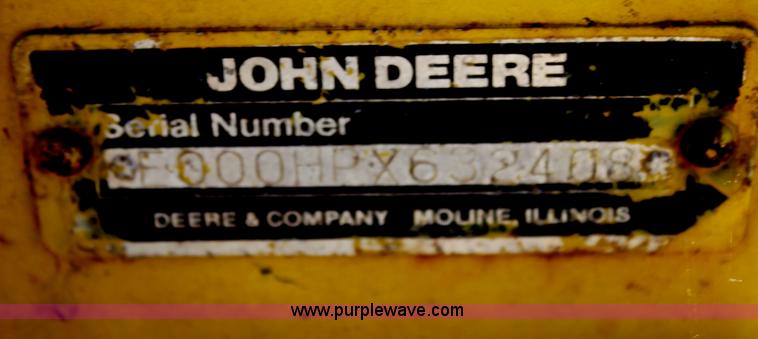 image for item H2160 John Deere 3950 forage harvester