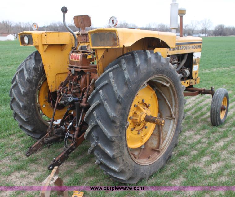 image for item H2169 1965 Minneapolis Moline M670 tractor