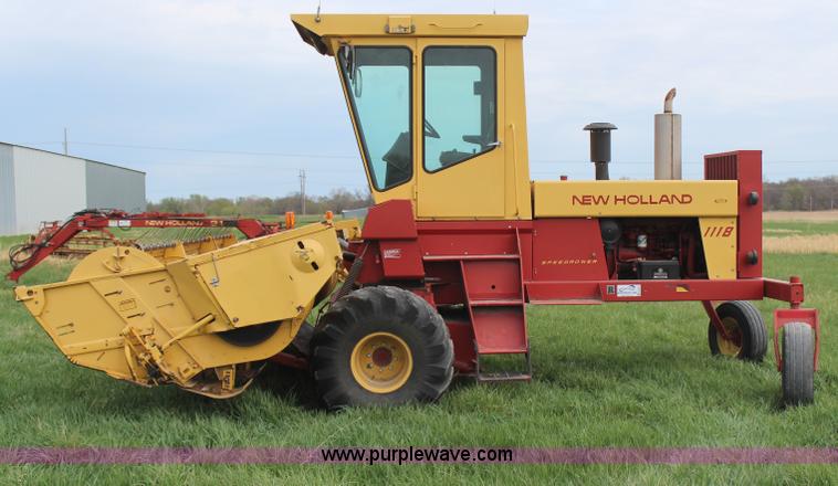 image for item H6091 1990 New Holland 1118 swather