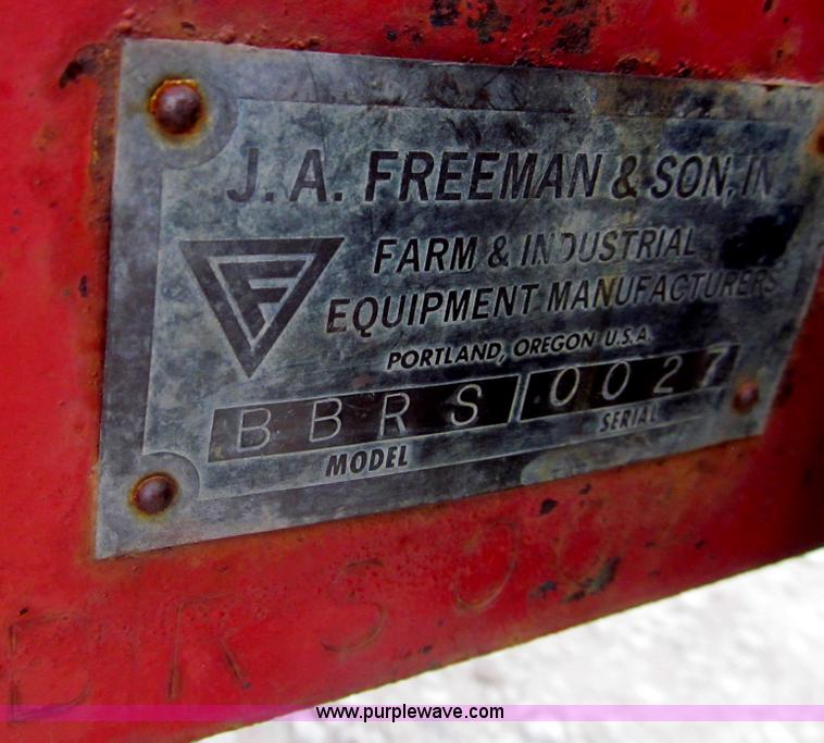 image for item I7101 Freeman 5000 bale wagon