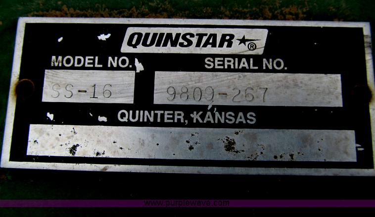 image for item I7104 QuinStar Soil Shark II SS-16 ripper