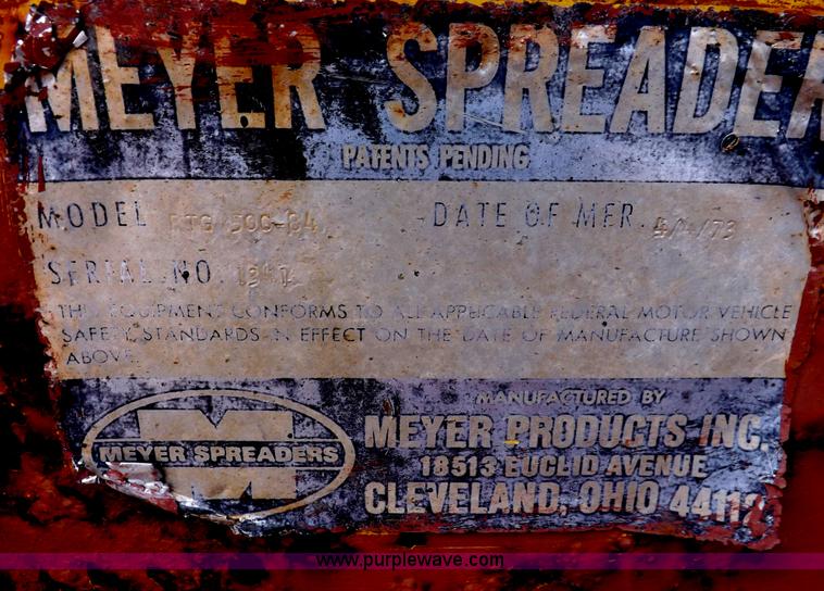 image for item I9073 1978 GMC 7500 dump truck